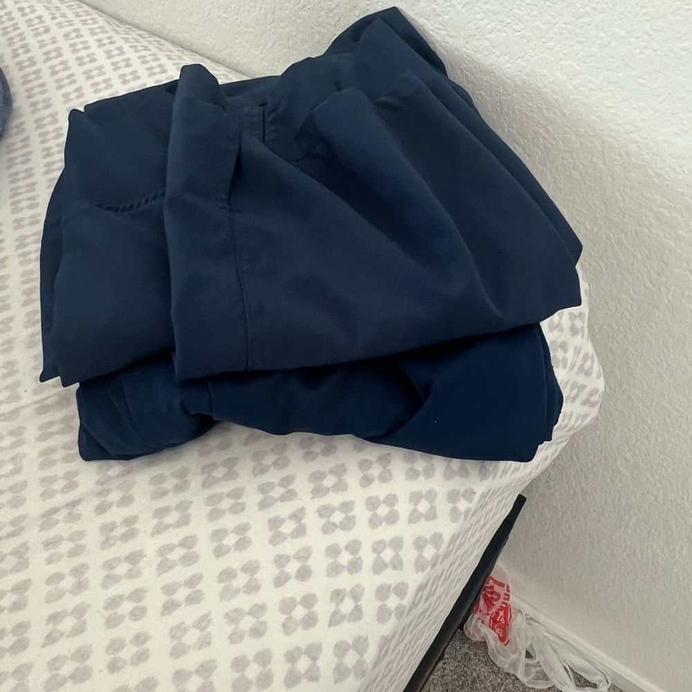 Women's Navy Scrub Pants